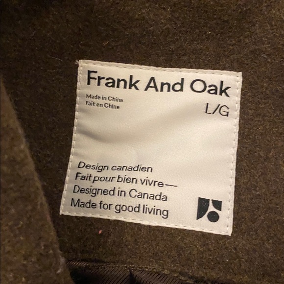 Frank & Oak Coat - Picture 2 of 3